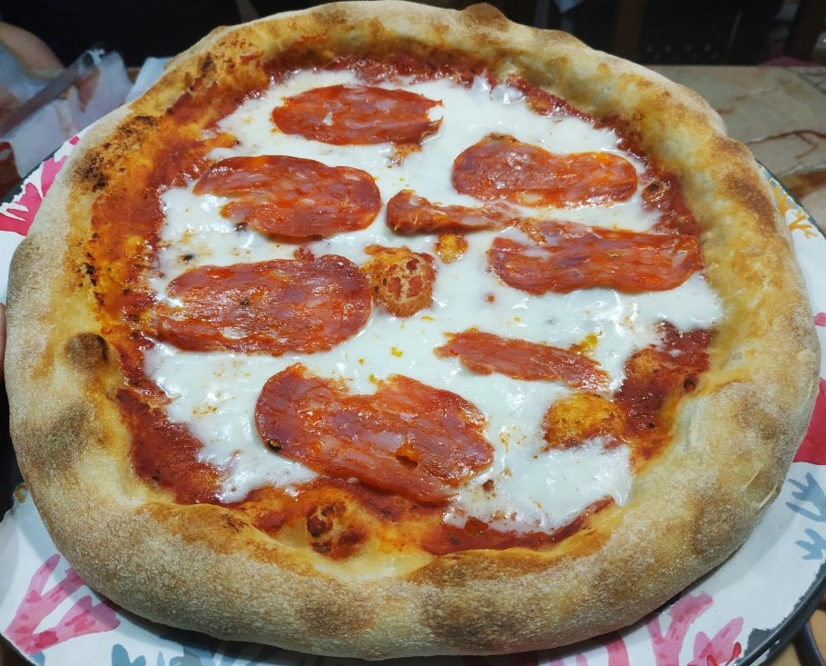 Pizza con farina Caputo Nuvola e Forno Ferrari - la pizza perfetta! 