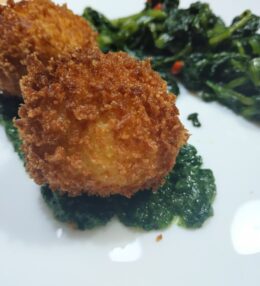 Polpette di baccalà mantecato
