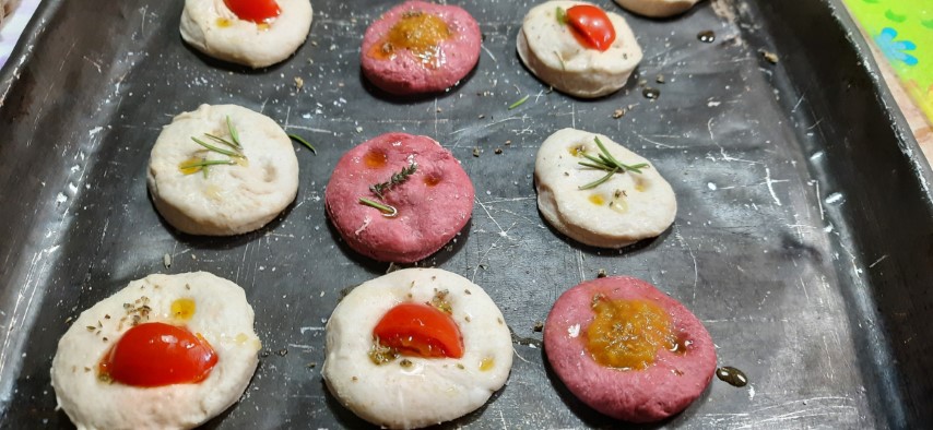 Ricetta Pane doppio impasto con Barbabietola