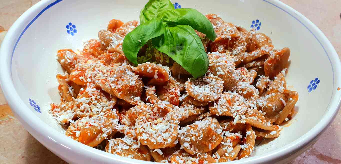 orecchiette al sugo